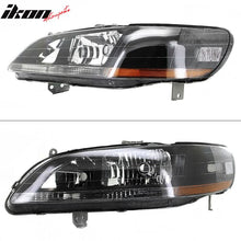 Load image into Gallery viewer, 1998-2002 Honda Accord 2DR 4DR Black Driving Headlights Head Lamps