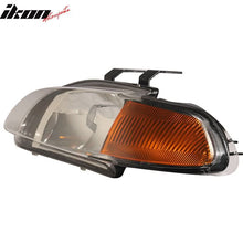 Load image into Gallery viewer, 1992-1995 Honda Civic Amber JDM Pair Glass Lens Driving Lamp Headlight