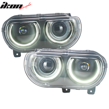 Load image into Gallery viewer, Fits 08-14 Challenger Front Bumper + Lip + Fender Flares + Headlights