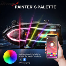 Load image into Gallery viewer, 2015-2023 Dodge Charger DRL LED Headlights Left Right Side w/ 7 Colors