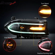 Load image into Gallery viewer, 2015-2023 Dodge Charger DRL LED Headlights Left Right Side w/ 7 Colors