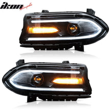 Load image into Gallery viewer, 2015-2023 Dodge Charger DRL LED Headlights Left Right Side w/ 7 Colors