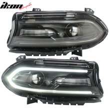 Load image into Gallery viewer, Fits 15-23 Dodge Charger Sequentialindicator LED DRL Headlights