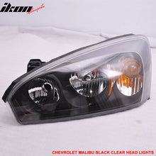 Load image into Gallery viewer, 2004-2007 Chevy Malibu Headlights Lamp Clear Lens Amber Reflectors