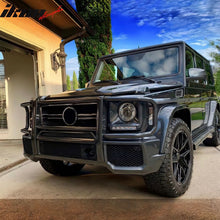 Load image into Gallery viewer, 1990-2018 Benz W463 G500 G550 G55 G63 G65 Gloss Black Headlight Bezels