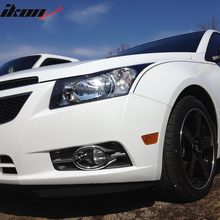 Load image into Gallery viewer, Fits 09-14 Chevy Cruze OE Black/Chrome Front Lower Foglights Pair