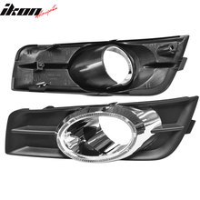 Load image into Gallery viewer, Fits 09-14 Chevy Cruze OE Black/Chrome Front Lower Foglights Pair