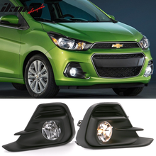 Load image into Gallery viewer, 2016-2018 Chevrolet Spark Black Housing Clear Lens Fog Light ABS