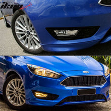 Load image into Gallery viewer, Fits 15-17 Focus Pair Front Fog Light Lamps Bezels - Sport SE Version