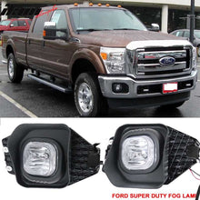 Load image into Gallery viewer, Fits 11-16 F250 F350 F450 F550 Fog Light Lamp Switch Wiring Bulb Kit