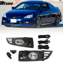 Load image into Gallery viewer, 2003-2005 Honda Accord 2Door JDM Clear Lens Fog Lights w/ Switch