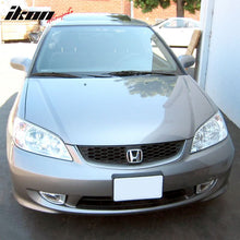 Load image into Gallery viewer, Fits 04-05 Honda Civic 2/4Dr Clear Lens Fog Lights Lamps Kit RH LH
