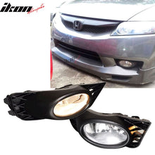Load image into Gallery viewer, Fits 09-11 Honda Civic Sedan Clear Lens Fog Lights WithSwitch OE Pair