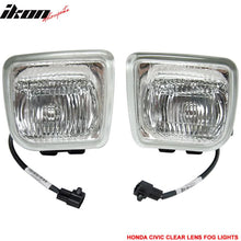Load image into Gallery viewer, Fits 96-98 Honda Civic EK JDM Clear Lens Fog Lights Lamps