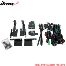 Load image into Gallery viewer, Fits 96-98 Honda Civic EK JDM Clear Lens Fog Lights Lamps