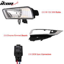 Load image into Gallery viewer, 2015-2017 Honda CRV Fog Lights Lamps w/ Bezels Wiring