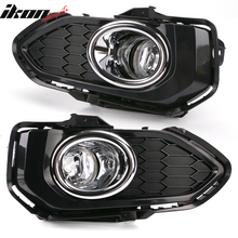 Load image into Gallery viewer, Fits 18-19 Honda Fit OE Foglights Kit ABS Black Housing Clear Lens
