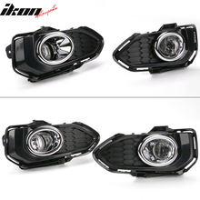 Load image into Gallery viewer, Fits 18-19 Honda Fit OE Foglights Kit ABS Black Housing Clear Lens