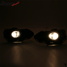 Load image into Gallery viewer, Fits 18-19 Honda Fit OE Foglights Kit ABS Black Housing Clear Lens