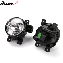 Load image into Gallery viewer, Fits 18-19 Honda Fit OE Foglights Kit ABS Black Housing Clear Lens
