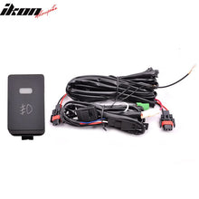 Load image into Gallery viewer, Fits 16-18 Honda HRV Front Fog Light Lamp + Switch Wiring Kit Clear