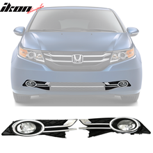Load image into Gallery viewer, Fits 14-17 Honda Odyssey Front Fog Light Fog Lamp Clear Lens HD697