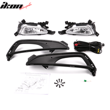 Load image into Gallery viewer, 2016-2018 Hyundai Tucson Foglights Kit Black Housing Clear Lens