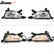 Load image into Gallery viewer, 2016-2018 Hyundai Tucson Foglights Kit Black Housing Clear Lens
