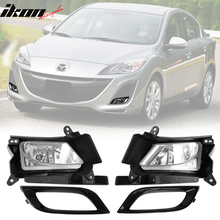 Load image into Gallery viewer, 2010-2013 Mazda 3 Auto EXE Style Front Bumper w/ Fog Lights PP