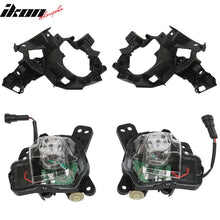 Load image into Gallery viewer, Fits 16-17 Mazda 6 Front Fog Light Lamps LED Clear Lens w/ Trim 2PC