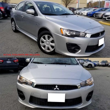 Load image into Gallery viewer, Fits 16-17 Mitsubishi Lancer Clear Daytime Running Light Fog Lights