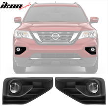 Load image into Gallery viewer, Fits 17-18 Nissan Pathfinder OE Clean Foglamps With Black Foglight Kit
