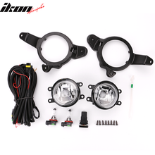 Load image into Gallery viewer, 2017-2019 Toyota C-HR Black Housing Clear Lens Fog Lights Kit ABS