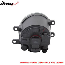 Load image into Gallery viewer, 2011-2017 Toyota Sienna Chrome Housing Clear Len Fog Light &amp; Covers