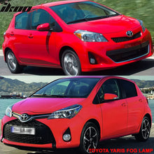 Load image into Gallery viewer, 2015-2017 Toyota Yaris Hatchback Clear Lens Front Fog Lights Lamps ABS