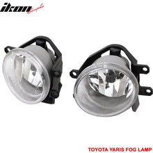 Load image into Gallery viewer, 2015-2017 Toyota Yaris Hatchback Clear Lens Front Fog Lights Lamps ABS