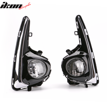 Load image into Gallery viewer, 2018-2019 Toyota Yaris OE Style Black Housing Clear Lens Foglights ABS