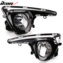 Load image into Gallery viewer, 2018-2019 Toyota Yaris OE Style Black Housing Clear Lens Foglights ABS