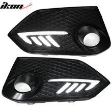 Load image into Gallery viewer, Fits 16-18 Honda Civic TR Front Bumper + Grille + Lip + Foglight Cover