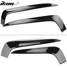 Load image into Gallery viewer, 2016-2018Â Honda Civic Fog Lights Cover Eye Lid Trim Carbon Fiber Print