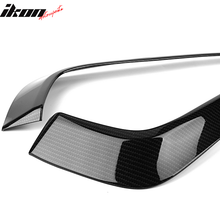 Load image into Gallery viewer, 2016-2018Â Honda Civic Fog Lights Cover Eye Lid Trim Carbon Fiber Print