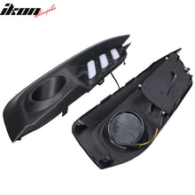 Load image into Gallery viewer, 2016-2018Â Honda Civic LED Amber &amp; White Fog light Bezels Cover 2DR 4DR