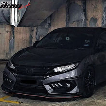 Load image into Gallery viewer, 2016-2018Â Honda Civic LED Amber &amp; White Fog light Bezels Cover 2DR 4DR