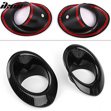 Load image into Gallery viewer, 2016-2018 Honda Civic OE Style Carbon Fiber Hydro Dip Fog Lights Cover