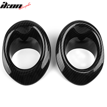 Load image into Gallery viewer, 2016-2018 Honda Civic OE Style Carbon Fiber Hydro Dip Fog Lights Cover