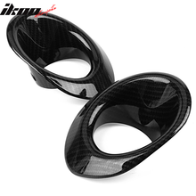 Load image into Gallery viewer, 2016-2018 Honda Civic OE Style Carbon Fiber Hydro Dip Fog Lights Cover