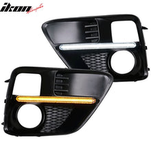 Load image into Gallery viewer, 2015-2017Â Subaru WRX Sti White DRL &amp; Amber Switchback Fog Light Covers