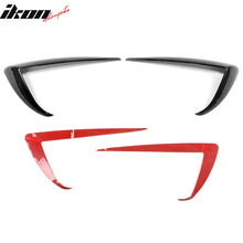 Load image into Gallery viewer, Fog Light Trims for 2020-2023 Tesla Model Y, IKON Style ABS Plastic 2P