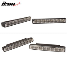 Load image into Gallery viewer, Universal DRL White LED Fog Lights w/ Amber Turn Signal Bar Lights