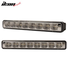 Load image into Gallery viewer, Universal DRL White LED Fog Lights w/ Amber Turn Signal Bar Lights